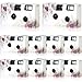 Zhengmy 10 Pack Disposable Camera Bulk for Wedding, 34mm Single Use Camera Bulk with Flash One Time for Gathering Wedding Travel(Bohemian,Colorful Film)