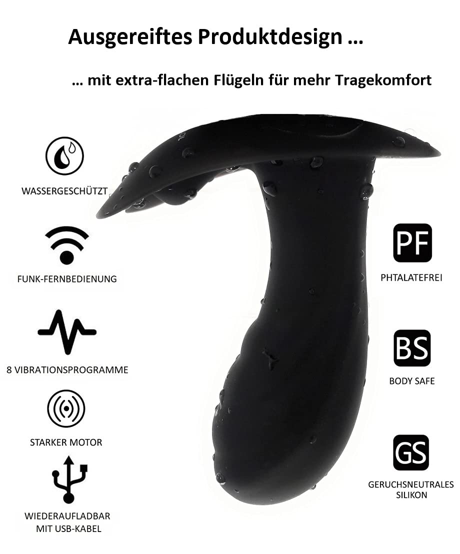 sexplorer sexspielzeug Wireless Remote Control Silicone Anal vibrator