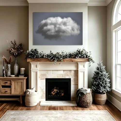 Lienzo de montañas El Cielo Se Oscureció para decoración moderna de salones 5
