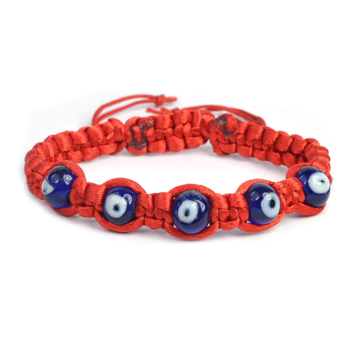 Reiki Crystal Products Evil Eye Band | Evil Eye Bracelet for Couple | Evil Eye Bracelet | Evil Eye Macrame Thread Band Adjustable Cord to Avoid Negative Energy for Unisex (B09XDJ78KH) Amazon Price History, Amazon Price Tracker