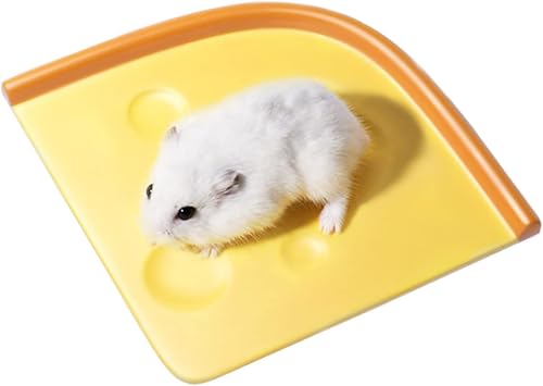 Ceramic Hamster Bedding,Rabbit Cooling Pad/Summer Heat Dissipation Plate,Pet Cooling Mat for Rabbits/Guinea Pig/Dwarf Hamster/Gerbil/Chinchilla/Bunny and Other Small Animals