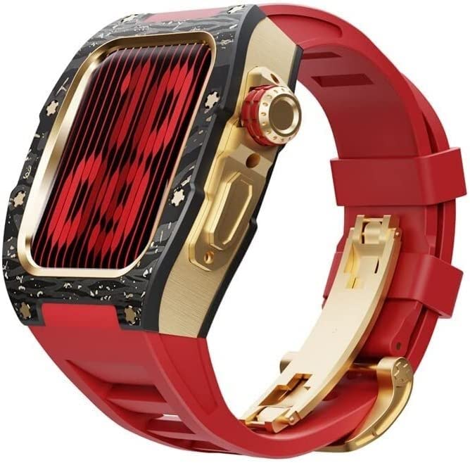 Boîtier montre carbone Apple Watch 45mm : finie la fragilité des boîtiers standard