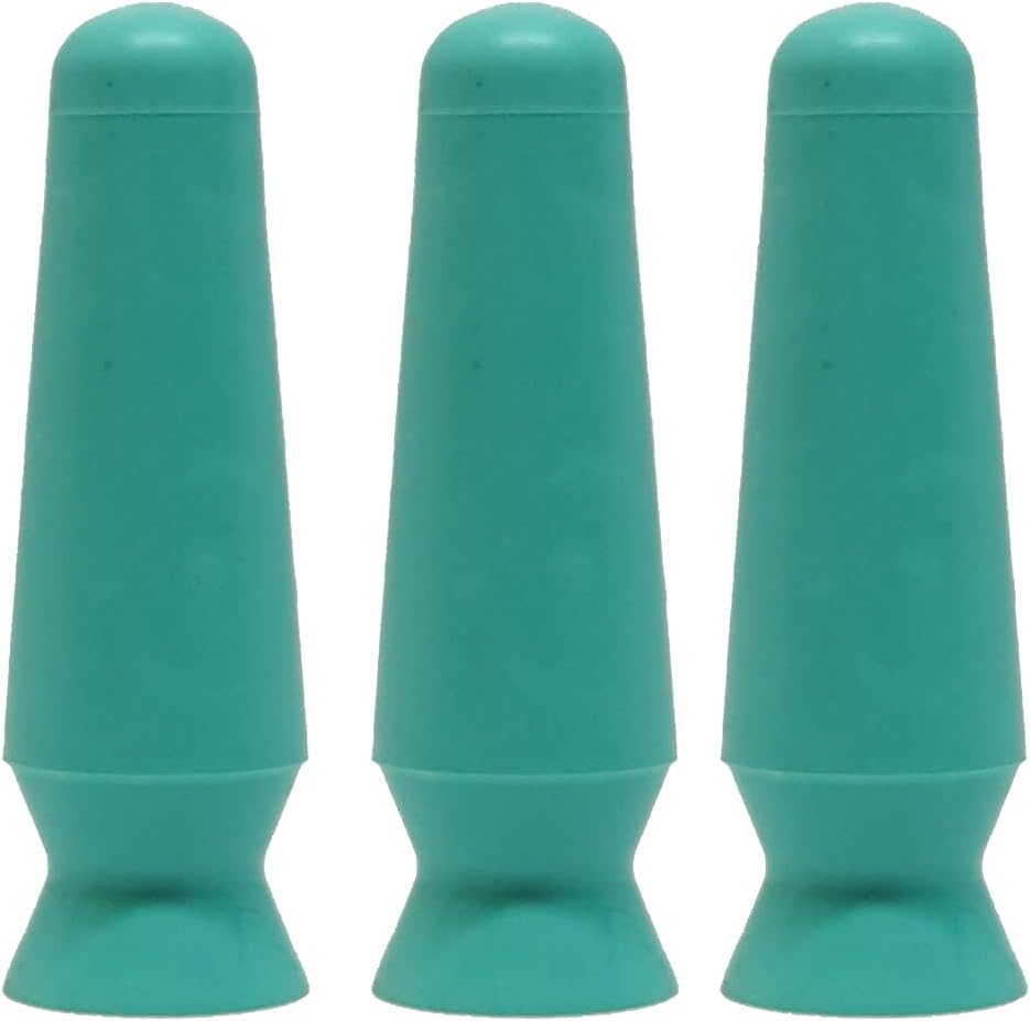 Scleral Cup Large Contact Lens Handler -3 Pack - Inserts and Removes Scleral Contact Lenses and Prosthetic Eyes (Light Green)
