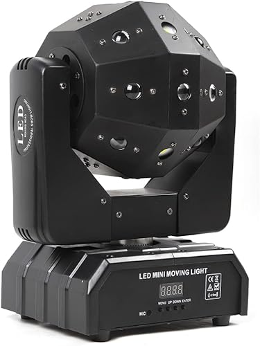 Miniatura 3 de Luz de haz de cabeza móvil 4 en 1 LED RGBW DMX luz estroboscópica de escenario DJ Bar Disco Club Fiesta Etapa Iluminación