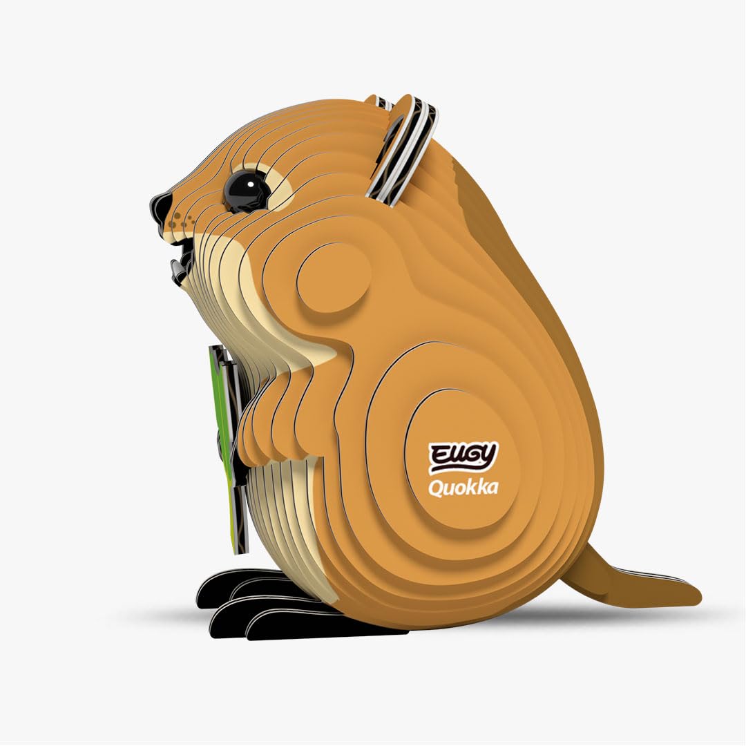EUGY - 3D Bastelset Kurzschwanzkänguru