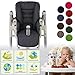 BambiniWelt Cojín de asiento, funda de repuesto para trona Peg Perego Prima...