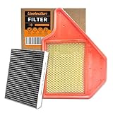 Cabin Engine Air Filter W/Activated Carbon Kit for Chrysler Town & Country(2011-2016)Dodge Grand