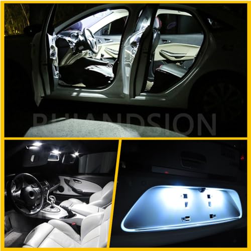 Lámpara LED Ruiandsion 41mm Blanca para Auto Pack 2 miniatura 3