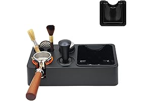 All-In-One Espresso Knock Box: The Perfect Brew Station and Tamping Ground