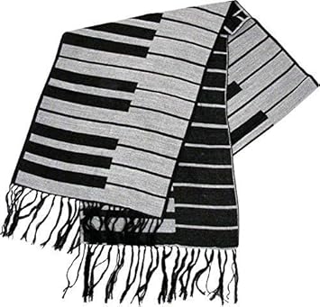 Piano Keyboard Scarf
