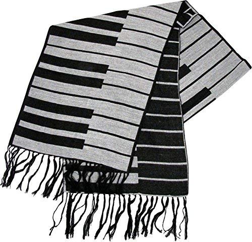 Gift House Music Keyboard Scarf (Cashmere Like) 12