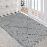 Felpudo de interior para puerta delantera, lavable