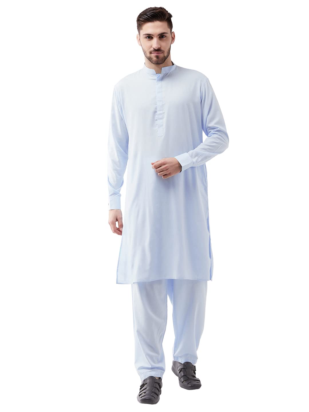 vm Men's Cotton Blend Regular Kurta and Patiala Set-picture-28