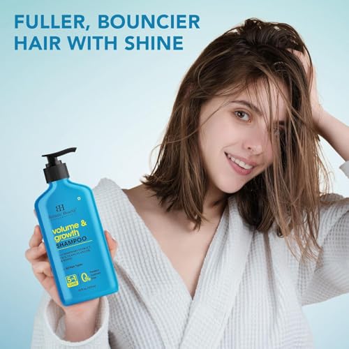 Image of Botanic Hearth Rosemary Shampoo Infused With Cica, Ylang Ylang Oil & Biotin Oil - Clarifying Shampoo For Hair Volume, Growth & Strength | Paraben & Sulfate Free | For All Hair Types, 16 Fl Oz