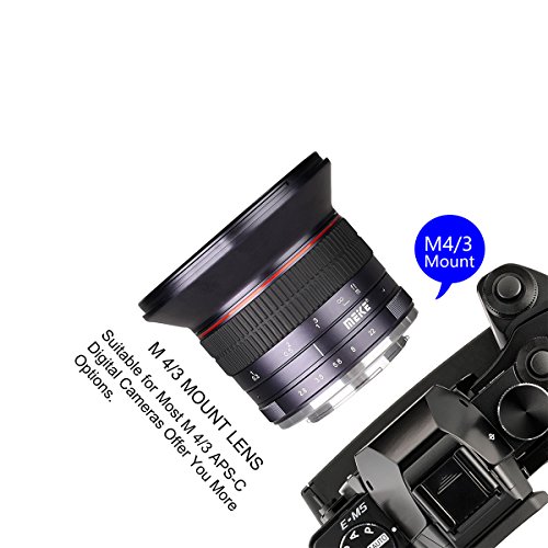 Meike MK 12mm F/2.8 Ultra-Weitwinkelobjektiv Weitwinkel-Manueller objektiv Fokus für Micro 4/3 (Olympus und Panasonic… – Bild 6