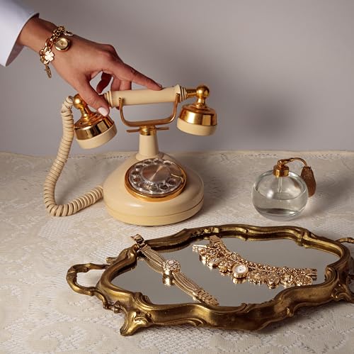 Anne Klein Women's Premium Crystal Accented Charm Bracelet Watch4