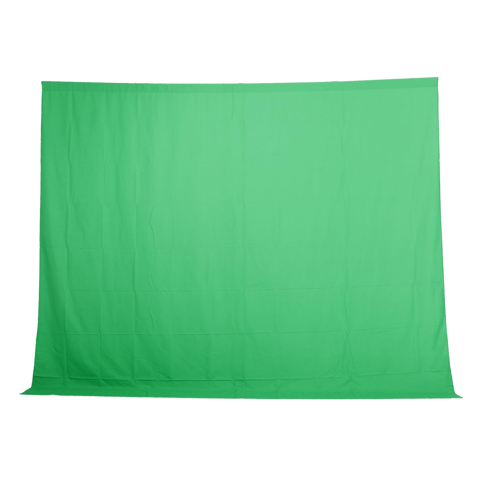 Sfondo con schermo verde per la fotografia Foglio di sfondo virtuale con schermo verde di grandi dimensioni per riunioni di fotografia in streaming 3x2,5 M