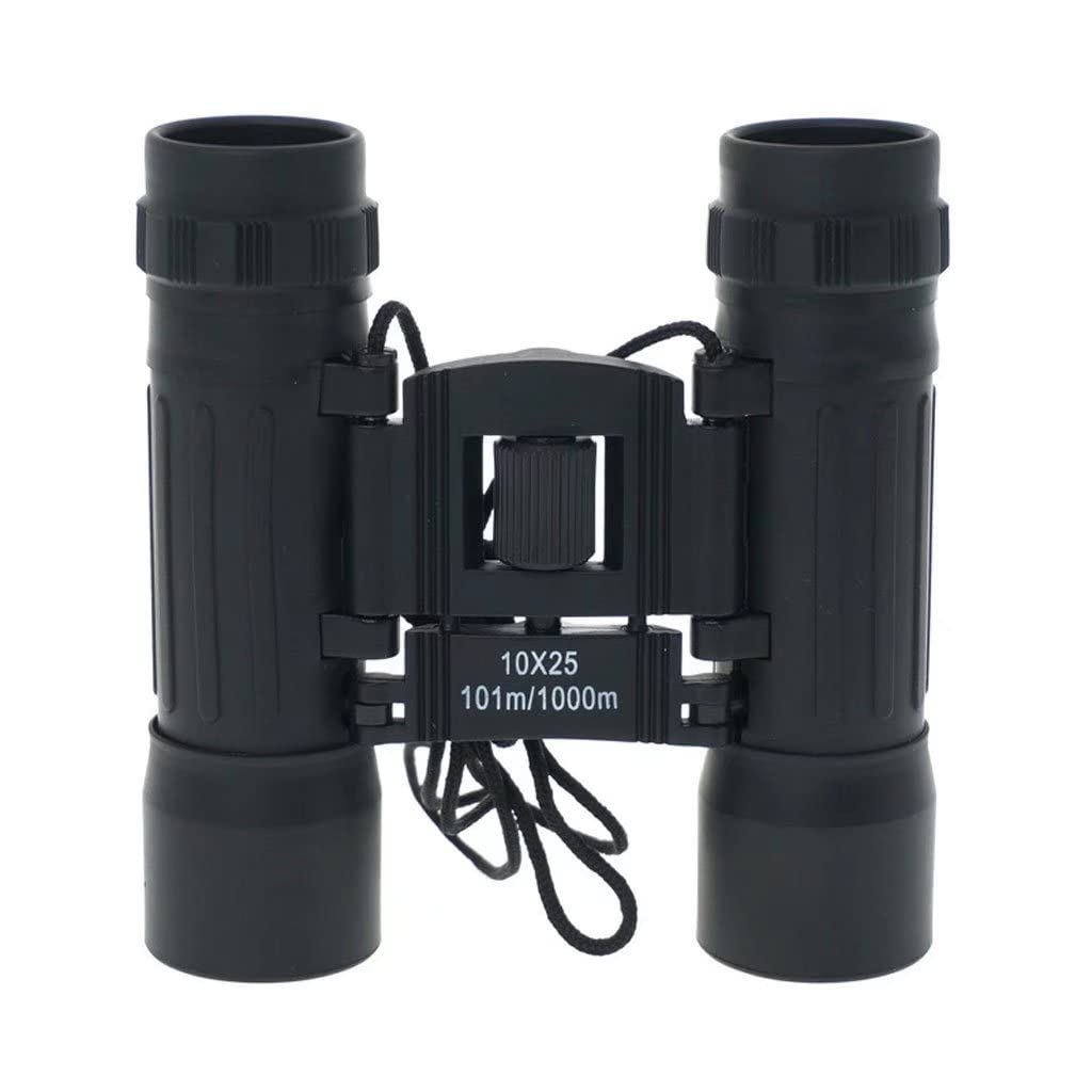 Jumelles HD 10X25 télescope pliant compact haute clarté