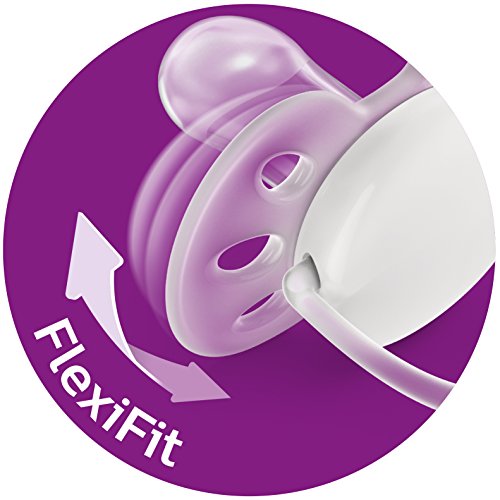 Chupeta Ultra Soft Decorada 6-18 Meses Dupla, Philips Avent, Lilás