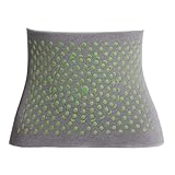 YAPKOLV Rückenwärmer Taillenwärmer Nierenwärmer Thermo Nierengurt Bauchbänder Beschützer Gürtel Bauchwärmer Wärmegürtel Leibwärmer Wärmeschutz für Damen Herren Kinder (Grau)