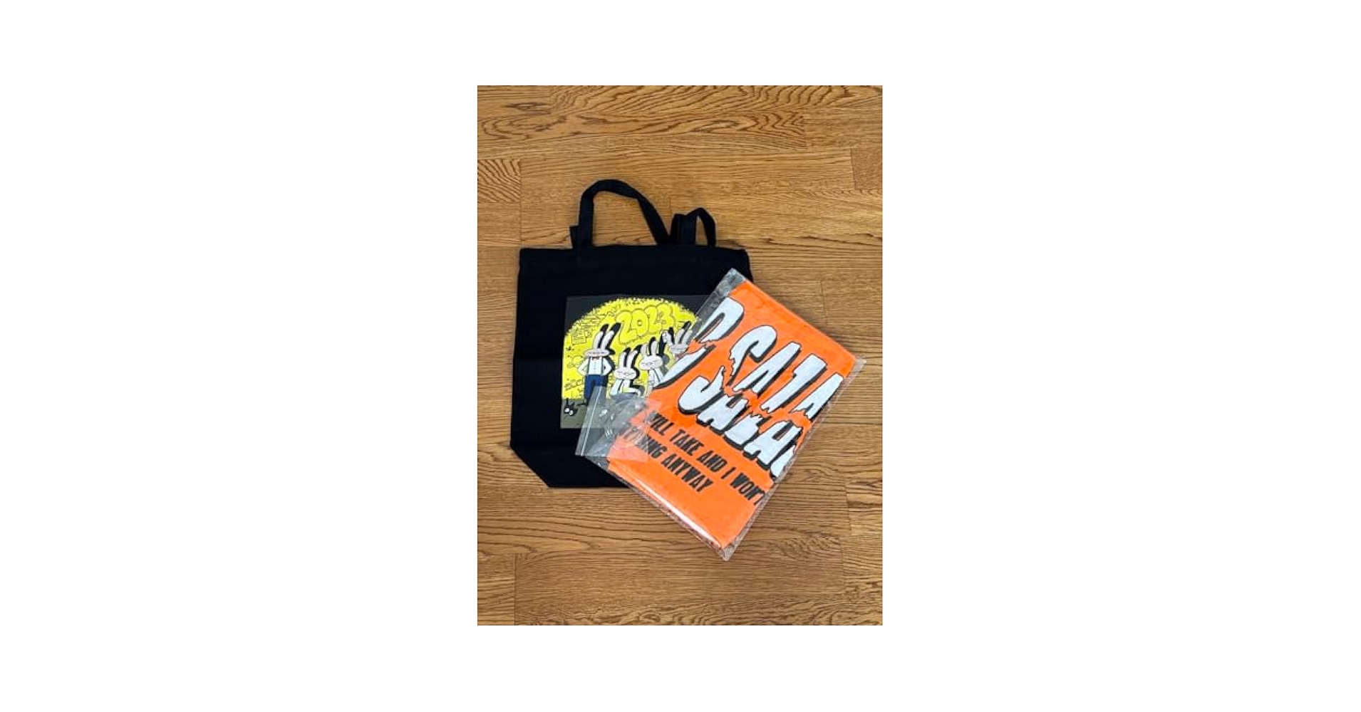 Amazon.co.jp: 04 Limited Sazabys Orange Towel, Tote Bag