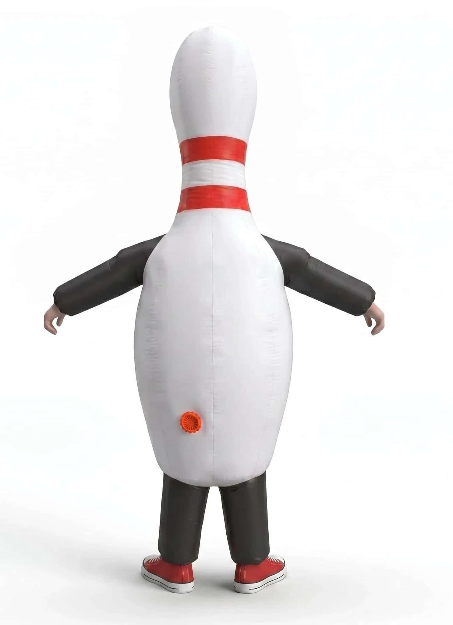 Nadmuchiwana szpilka maskotka kostium Halloween dmuchanie miska cosplay kostium dla dorosłych body