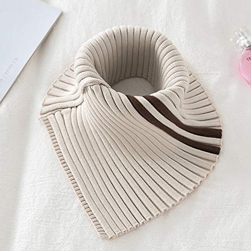 Women’s Turtleneck Knitted Dickies Fake Collar Neck Warmer High Collars Off Shoulder Clothing Accessories2