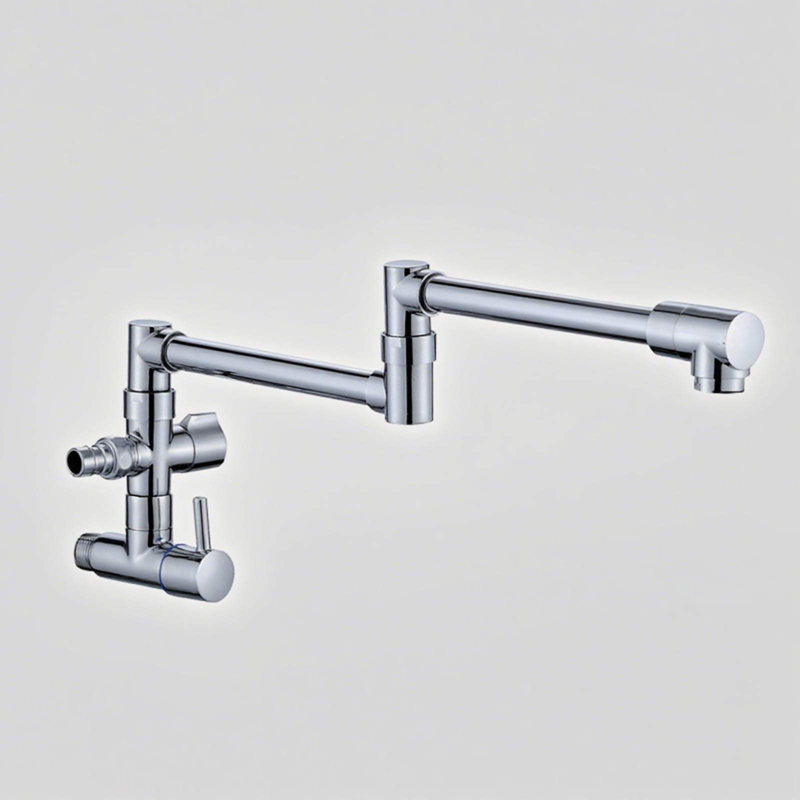 Foldable Boiler Filling Faucet, Wall-Mounted Kitchen Sink Tap, Cold Water Only - Durable, Space-Saving Design for Efficient Flow