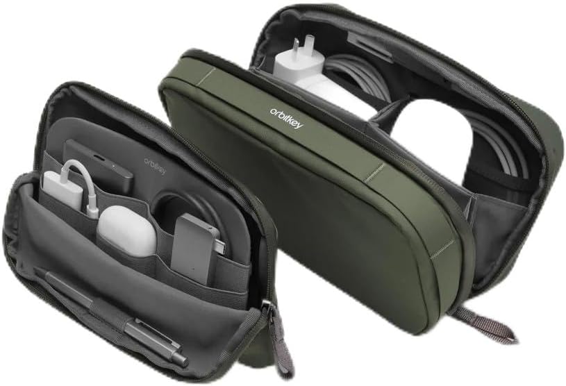 2-in-1 Tech Pouch (Olive)
