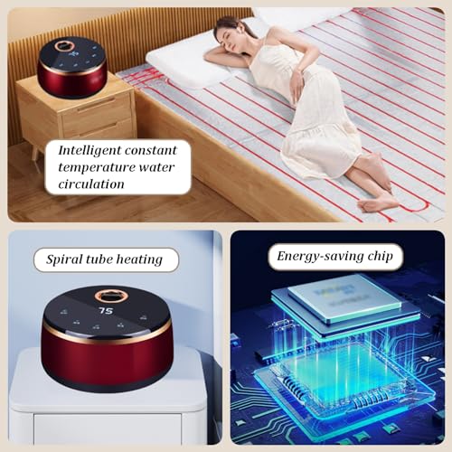 Calefactor Eléctrico Portátil Circulación Agua 1500W 120V miniatura 2