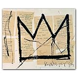 Jean-Michel Basquiat QuickNotes, Museum Quality Notecard Set in a Reusable Box with Magnetic Closure