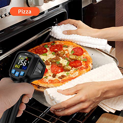 DECDEAL -50~600 ℃ LCD digital portátil sem contato termômetro infravermelho Pirômetro de testador de