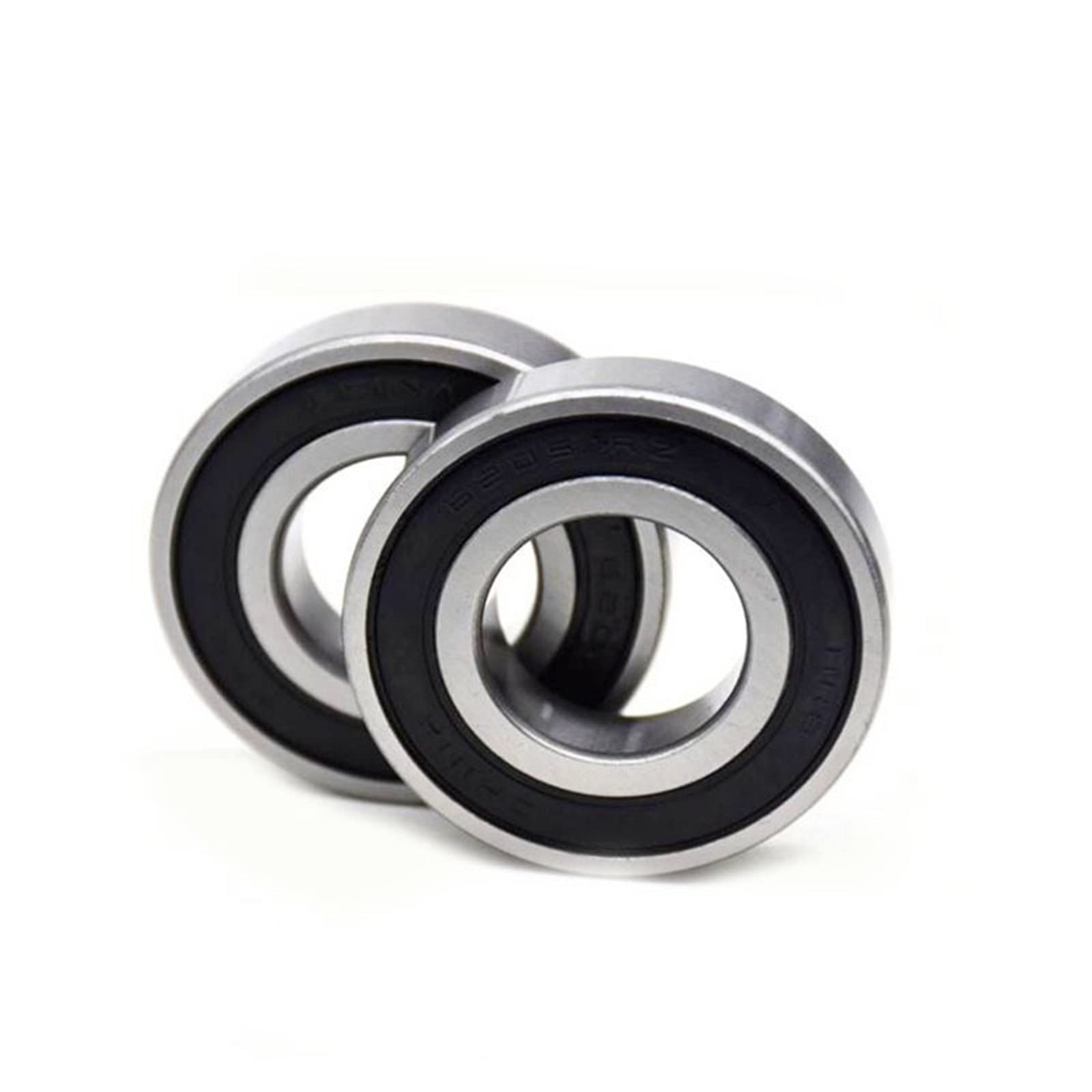 HYUJNAFZR 10PCS 6802-2RS 6802RS 6802 2RS RS 15x24x5mm Thin Wall Rubber Seal Deep Groove Ball Bearing