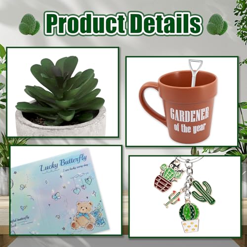 Set de taza de café Jardinería Phitihui con cuchara pala miniatura 3
