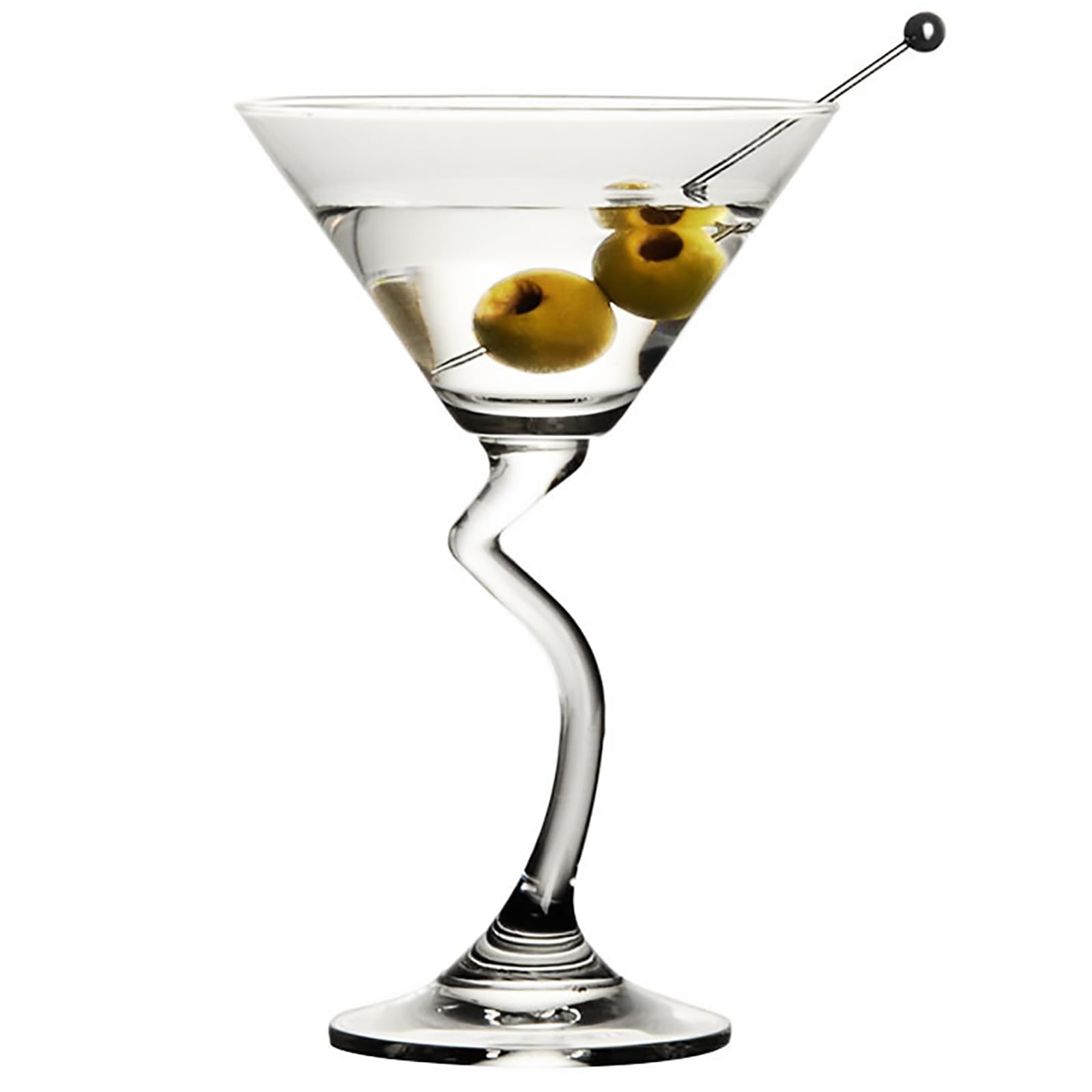 MIAOLLUN Cocktail Glasses Creative Martini Glasses Whiskey Glasses Wedding Gift for Juice, Martini, Tequila, Margarita for KTV Bar Club,P 180ML