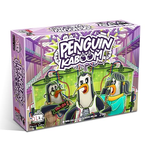 Perro loko Games Penguin Kaboom – Juego de Mesa Cooperativo...
