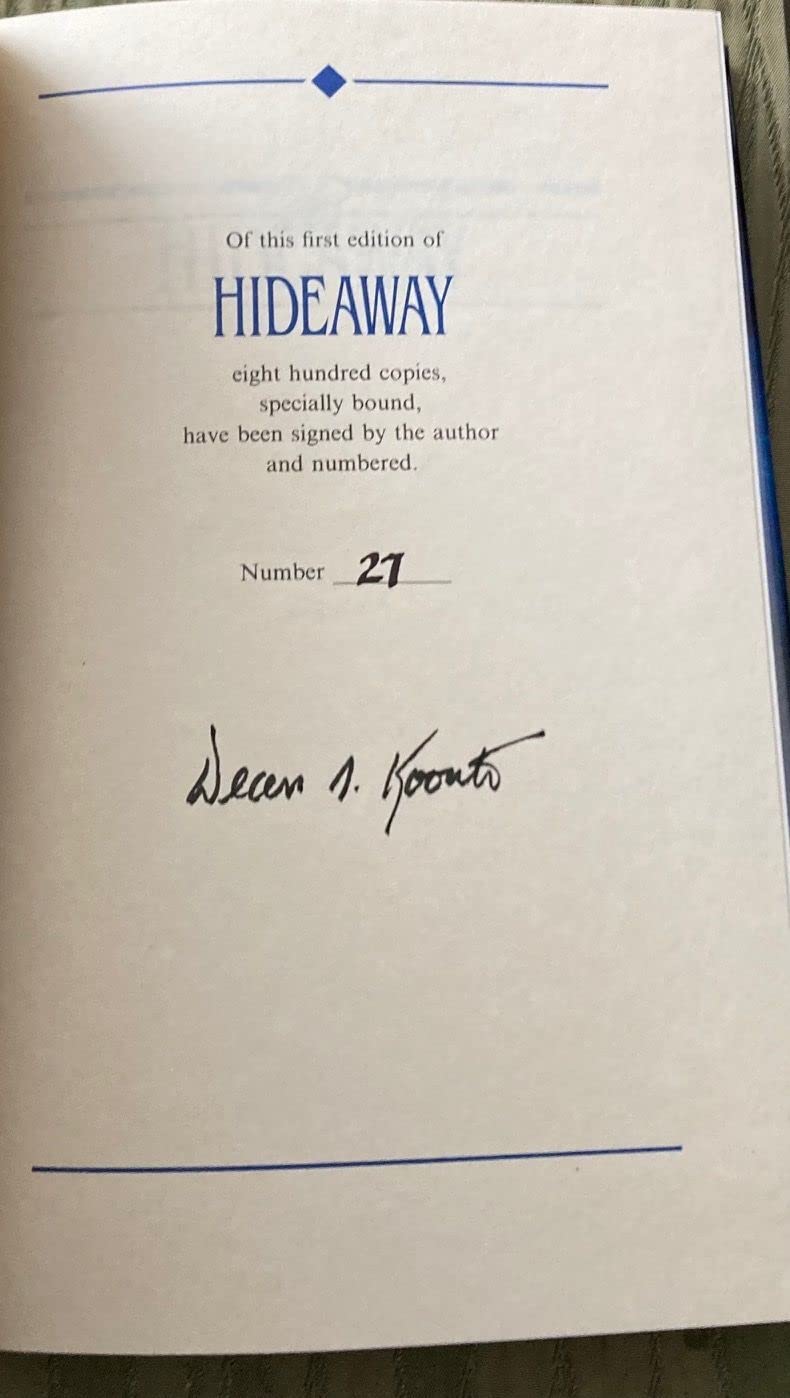 Buy Hideaway — BookShops.in