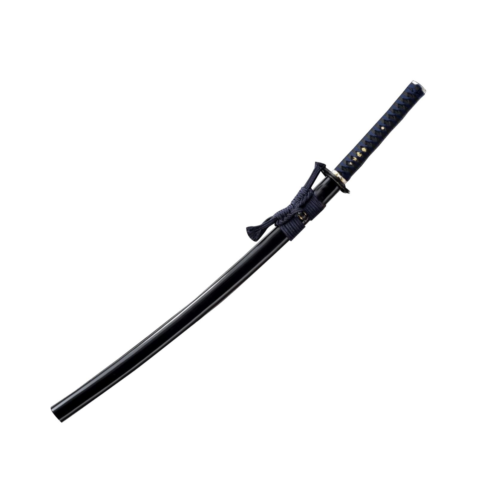 Amazon.co.jp: 木刀 鞘付き 黒 居合刀 練習用 サムライソード 素振り用