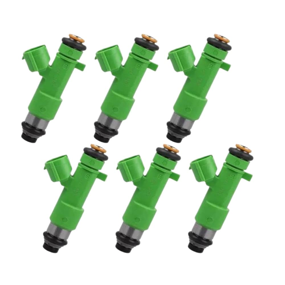 Vsfaroyfs 6Pcs 16600-Jk20a 12-Holes Fuel Injectors Compatible With Infiniti Ex35 Q50 Q70 Nissan Frontier Maxima Replaces 16600-Ja00a(6Pcs)