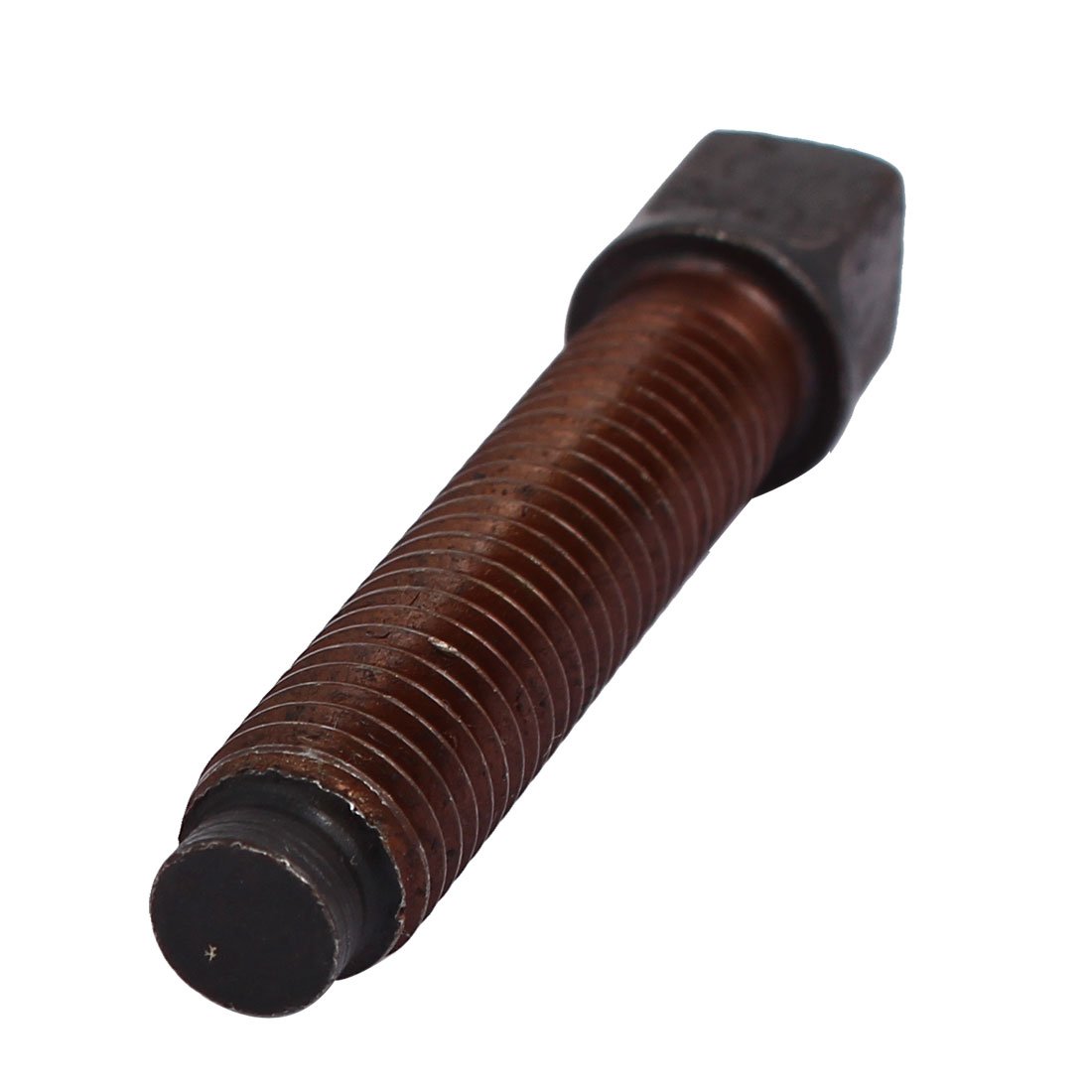 Aexit M10x45mm Carbon Screws & Bolts Steel Square Head Dog Point Machine Screw Bolt Square Head Bolts Fastener Black