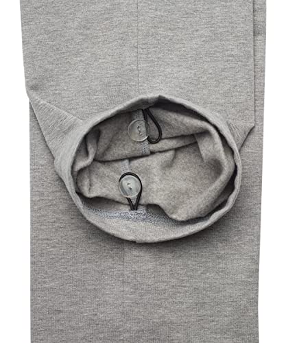 Silvert's Adaptive Clothing & Footwear Women’s Petite Open Back Fleece Pant4