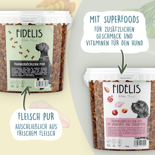 Trainingsknöchelchen Pferd (1kg-Eimer)