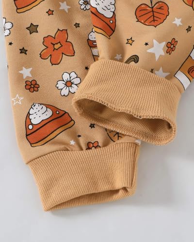 Image of Jecson Baby Girl Clothes Toddler Outfits Quilted Heart Sweatshirt & Jogger Pants Fall Winter Sweatsuit 2Pcs Sets 3M-4T
