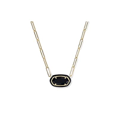 Kendra Scott Elisa Enamel Frame Paperclip Women