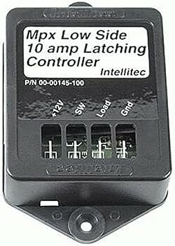 0000145100 10 Amp Monoplex Water Pump Control, Black