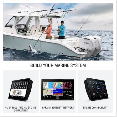 Garmin GPSMAP® 9210xsv, Premium 10-inch Chartplotter with a High-Definition Touchscreen Display, Built-in Sonar and Garmin Navionics+™ Charts - Thumbnail 4