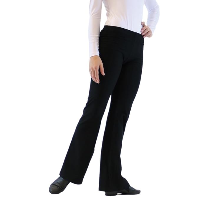 Danzcue Adult Jazz Pants (Small, Black) : Amazon.in: Clothing 
