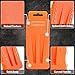 YARDMARIS 4 Pieces Tree Felling Wedges, Spiked Chainsaw Wedges with Pouch, Wedges for Safe Tree Cutting, Felling
