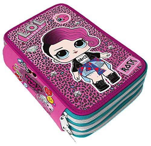 LOL Surprise Federmäppchen mit 3 Reißverschlüssen Cover