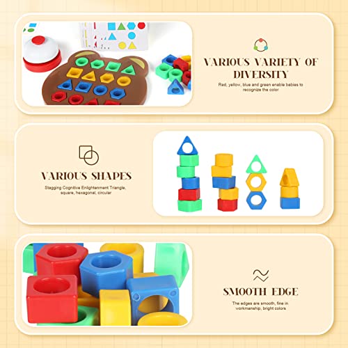 Shape Matching Game Puzzle Games, Puzzles Shape Color Matching Board Games, Preschool Board Games Table Top Games, Matching Games For Kids Ages 3-5 For Boys Girls (For 2 Player) #TOP3